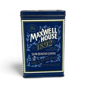 MAXWELL HOUSE Vintage 100 year anniversary collectors Tin 16 oz